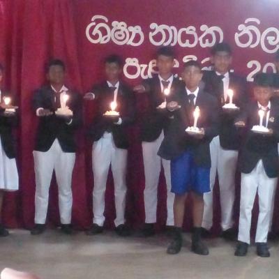 ශිෂ්‍යනායක නිළලාංජන පැලැන්ද වීමේ උත්සවය